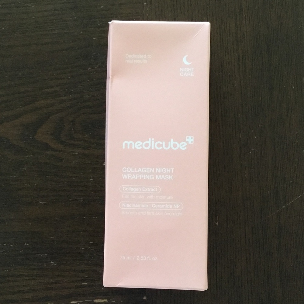 Medicube Collagen Night Wrapping Mask — Pink Overnight Hydration Treatment